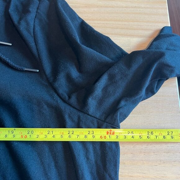 ID Ideology Women Plus 2X Full Zip Hooded Jacket Black - Picture 6 of 7